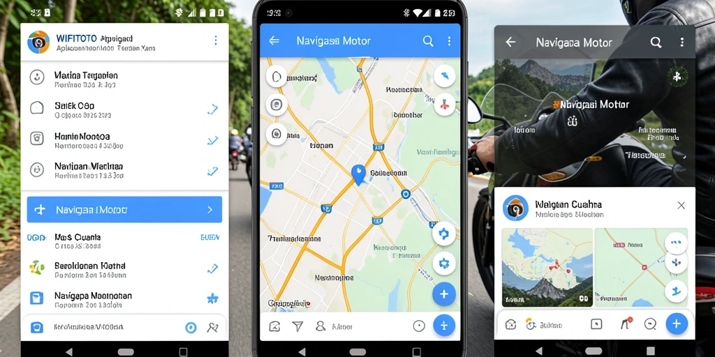 Antarmuka WIFITOTO menampilkan fitur navigasi motor yang intuitif dan informatif.
